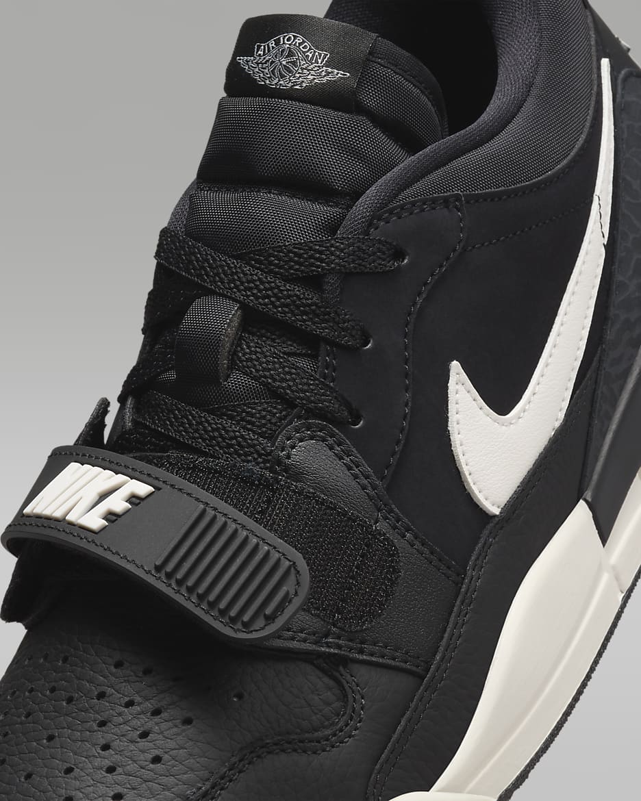 Jordan legacy 312 black white top